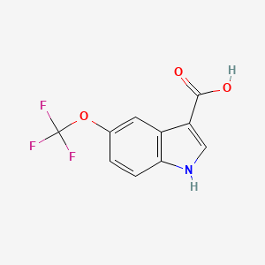 5-(trifluoromethoxy)-1H-indole-3-carboxylic acid