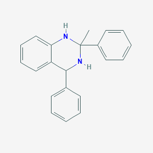 molecular formula C21H20N2 B13877863 2-Methyl-2,4-diphenyl-1,2,3,4-tetrahydroquinazoline CAS No. 84571-53-9