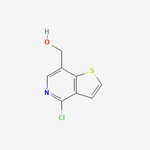 (4-Chlorothieno[3,2-c]pyridin-7-yl)methanol