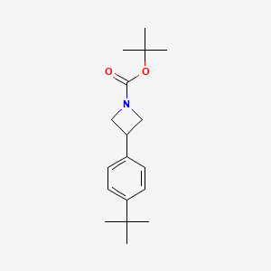 Tert-butyl 3-(4-tert-butylphenyl)azetidine-1-carboxylate