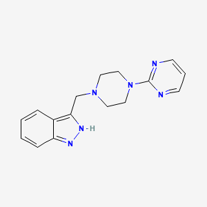 3-[(4-pyrimidin-2-ylpiperazin-1-yl)methyl]-2H-indazole