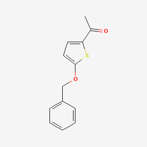 1-(5-Phenylmethoxythiophen-2-yl)ethanone