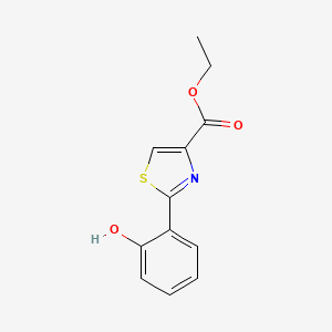 Phenol, 2-(4-ethoxycarbonylthiazol-2-yl)-