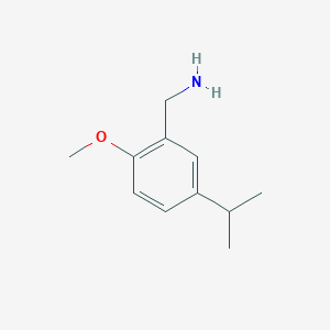 (2-Methoxy-5-propan-2-ylphenyl)methanamine