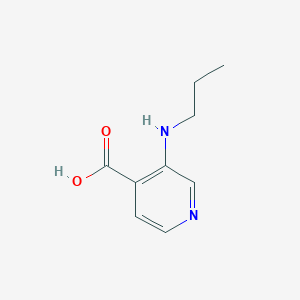 molecular formula C9H12N2O2 B13878274 3-(Propylamino)pyridine-4-carboxylic acid 