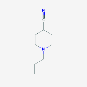 molecular formula C9H14N2 B1387831 1-(Prop-2-en-1-yl)piperidine-4-carbonitrile CAS No. 173974-81-7
