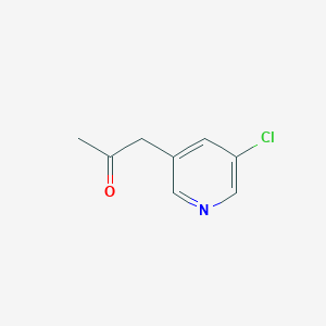 1-(5-Chloropyridin-3-yl)propan-2-one