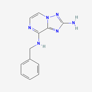 8-N-benzyl-[1,2,4]triazolo[1,5-a]pyrazine-2,8-diamine