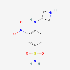 4-(Azetidin-3-ylamino)-3-nitrobenzenesulfonamide