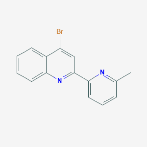 4-Bromo-2-(6-methylpyridin-2-yl)quinoline