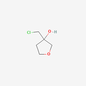 3-(Chloromethyl)oxolan-3-ol