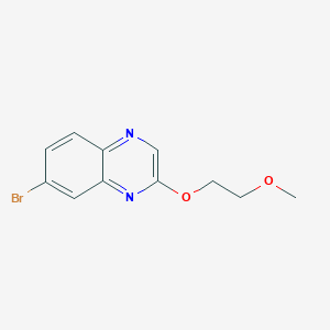 7-Bromo-2-(2-methoxyethoxy)quinoxaline