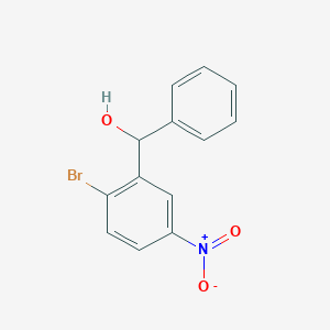 (2-Bromo-5-nitrophenyl)-phenylmethanol