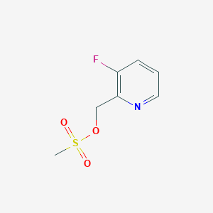 (3-Fluoropyridin-2-yl)methyl methanesulfonate