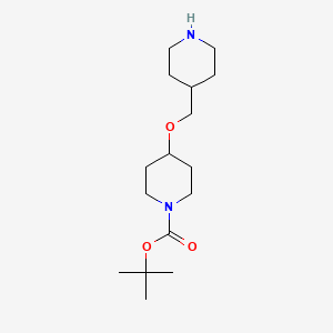 4-(Piperidin-4-ylmethoxy)piperidine-1-carboxylic acid tert-butyl ester