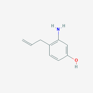 3-Amino-4-prop-2-enylphenol