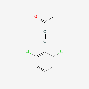 4-(2,6-Dichlorophenyl)but-3-yn-2-one