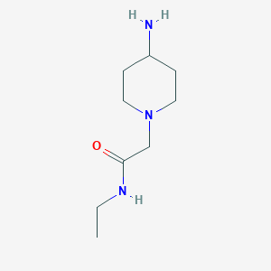 2-(4-Aminopiperidin-1-YL)-N-ethylacetamide