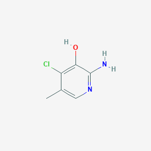 2-Amino-4-chloro-5-methylpyridin-3-ol