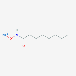 molecular formula C8H16NNaO2 B1387862 Caprylohydroxamic acid sodium salt CAS No. 50292-00-7