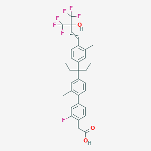 molecular formula C32H31F7O3 B13878623 Ginsenoside F11 