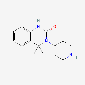 4,4-dimethyl-3-piperidin-4-yl-1H-quinazolin-2-one