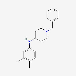 1-benzyl-N-(3,4-dimethylphenyl)piperidin-4-amine