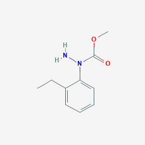 methyl N-amino-N-(2-ethylphenyl)carbamate