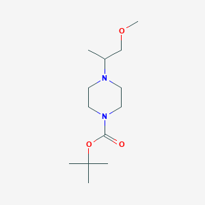 Tert-butyl 4-(1-methoxypropan-2-yl)piperazine-1-carboxylate