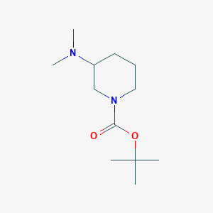 molecular formula C12H24N2O2 B1387869 Tert-butyl 3-(dimethylamino)piperidine-1-carboxylate CAS No. 1000576-83-9