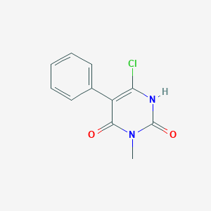 6-chloro-3-methyl-5-phenyl-1H-pyrimidine-2,4-dione