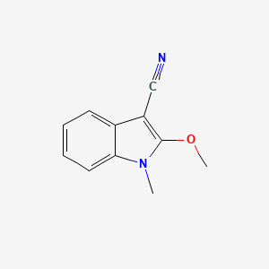 2-Methoxy-1-methylindole-3-carbonitrile