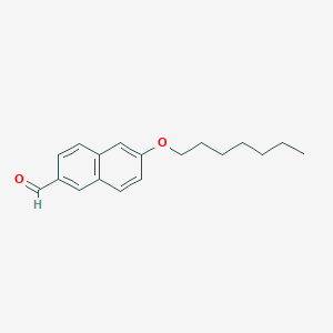 6-Heptoxynaphthalene-2-carbaldehyde