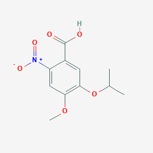 4-Methoxy-2-nitro-5-propan-2-yloxybenzoic acid