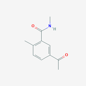 5-acetyl-N,2-dimethylbenzamide