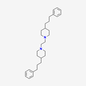 molecular formula C30H44N2 B1387887 1,1'-Ethylenebis[4-(3-phenylpropyl)piperidine] CAS No. 865076-03-5