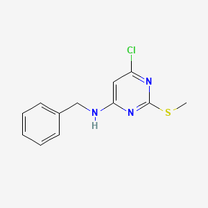 N-benzyl-6-chloro-2-(methylthio)pyrimidin-4-amine