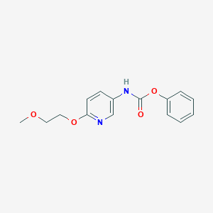 Phenyl 6-(2-methoxyethoxy)pyridin-3-ylcarbamate