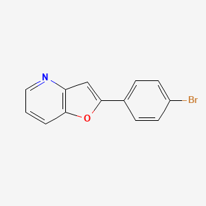 2-(4-Bromophenyl)furo[3,2-b]pyridine