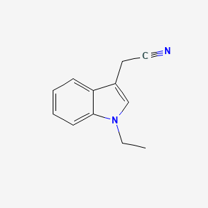 2-(1-Ethylindol-3-yl)acetonitrile