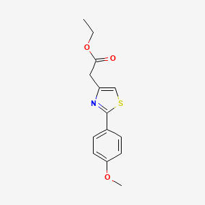 Ethyl 2-(2-(4-methoxyphenyl)thiazol-4-yl)acetate