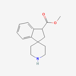 Methyl spiro[1,2-dihydroindene-3,4'-piperidine]-1-carboxylate