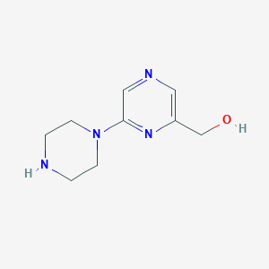 (6-Piperazin-1-ylpyrazin-2-yl)methanol