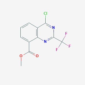 Methyl 4-chloro-2-(trifluoromethyl)quinazoline-8-carboxylate