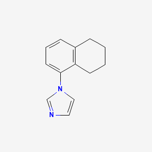 1-(5,6,7,8-Tetrahydronaphthalen-1-yl)imidazole