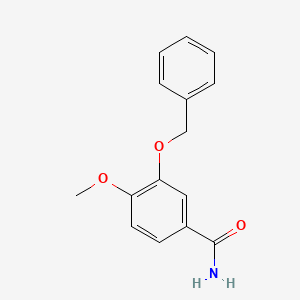 3-(Benzyloxy)-4-methoxybenzamide