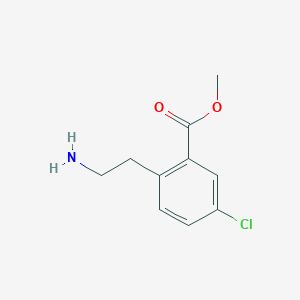 Methyl 2-(2-aminoethyl)-5-chlorobenzoate