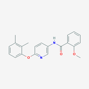 N-[6-(2,3-dimethylphenoxy)pyridin-3-yl]-2-methoxybenzamide