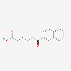 molecular formula C16H16O3 B138795 6-(2-Naphthyl)-6-oxohexanoic acid CAS No. 132104-10-0