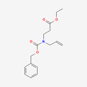 Ethyl 3-(allyl(benzyloxycarbonyl)amino)propanoate